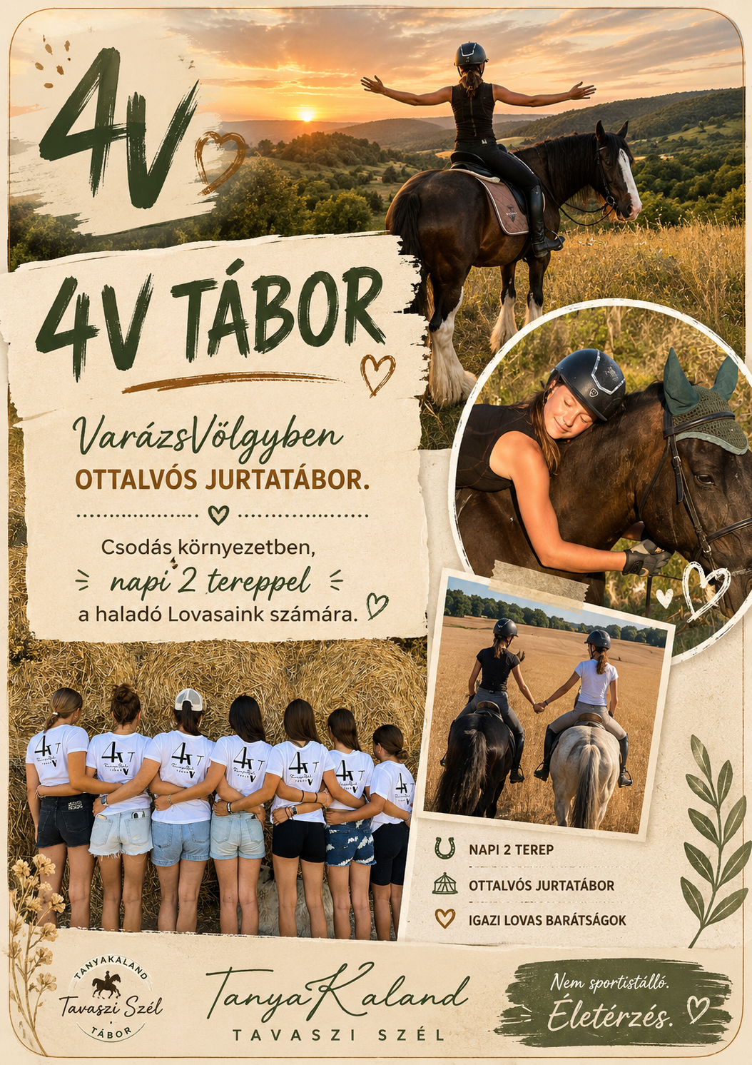 4V Tábor plakát